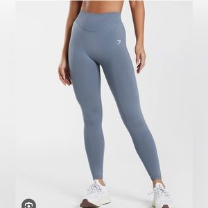 GymShark Women’s leggings large-Evening Blue